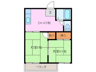 フォーブルマイの物件間取画像